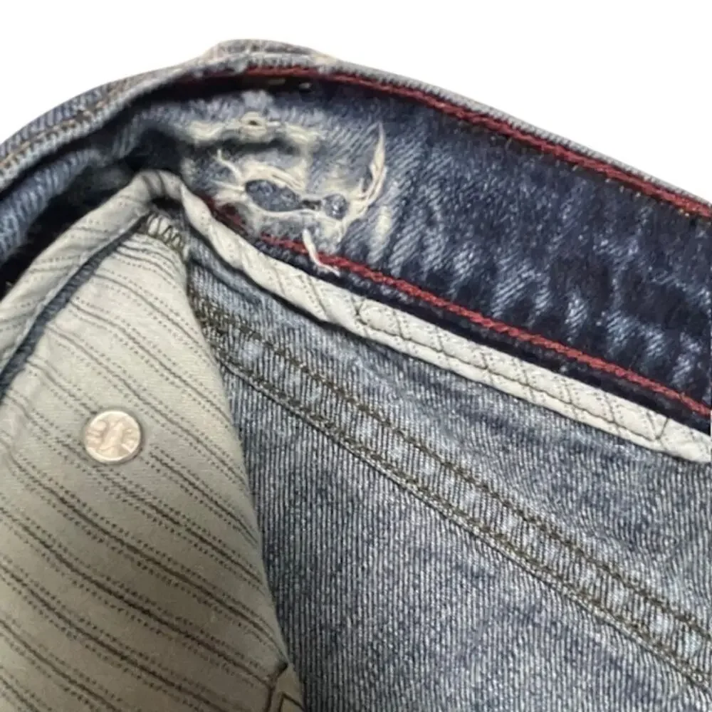 L.L.Bean Standard Fit Jeans 44x30 Classic Straight Denim Cotton Heritage Rugged